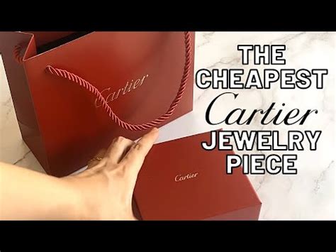 what is the cheapest thing you can buy from cartier|where is cartier the cheapest.